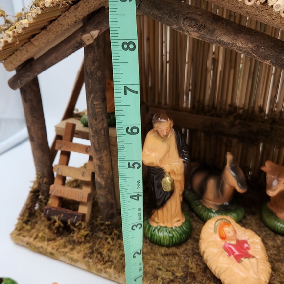 Nativity Set Of  Fisher Price Little People Christmas 2005 Playset Musical Light - Picture 13 of 16